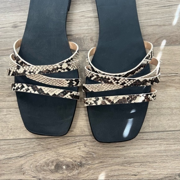 A new day Snakeskin Strap Sandal - Picture 4 of 4